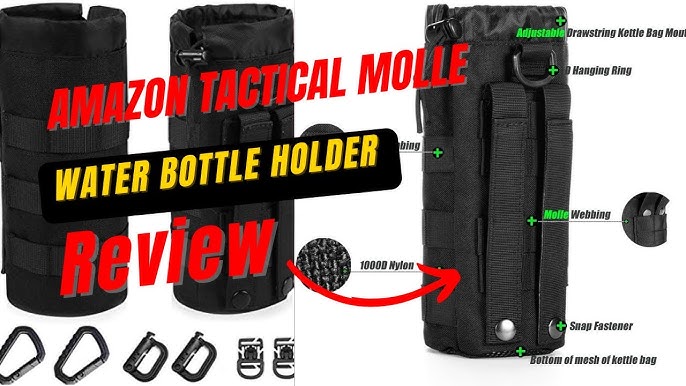 OneTigris Outdoor Trinkflasche Halter Molle Feldflaschentasche 32 Oz  Trinkflasche carrier