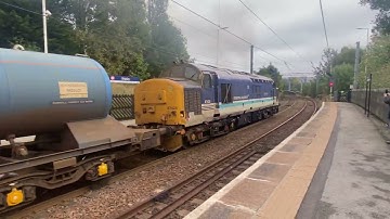 37425 and 37419 pass Shipley on RHTT duties.