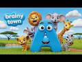 Phonics Songs vs Nursery Rhymes  Nursery Rhymes Colourful Safari Animals Learn