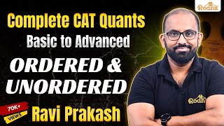 Permutations and Combinations 16 (Ordered Unordered concept ) | CAT Profile