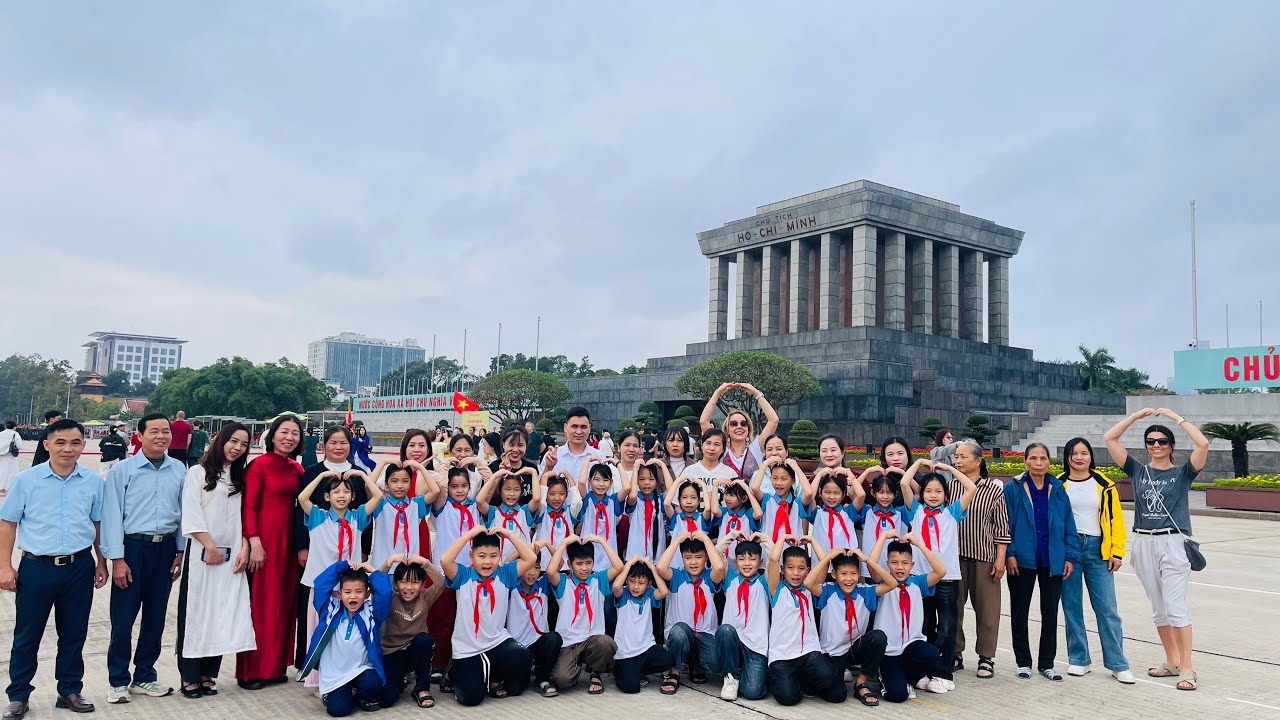 Lớp 4B Trường TH Tân Thịnh- Định Hoá tham gia chương trình học tập trải nghiệm 