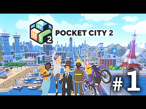 Видео: Новая игра и новый город - Pocket City 2 #1