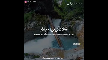 أرح سمعك 🥀قارئ: محمد الغزالي 🍃حلات واتس آب