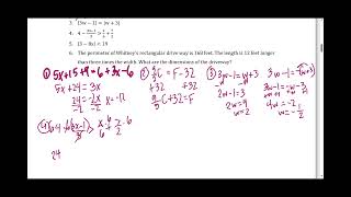 Math 101 Final Review Solutions   Chapter 2