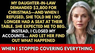 Then You Have No Seat at Our Christmas Table My Daughter-in-Law Said—Because I Refused Her...