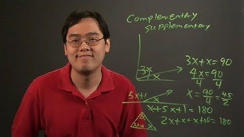 How to Solve Angle Geometry With Algebra : Probability & More in Mathematics