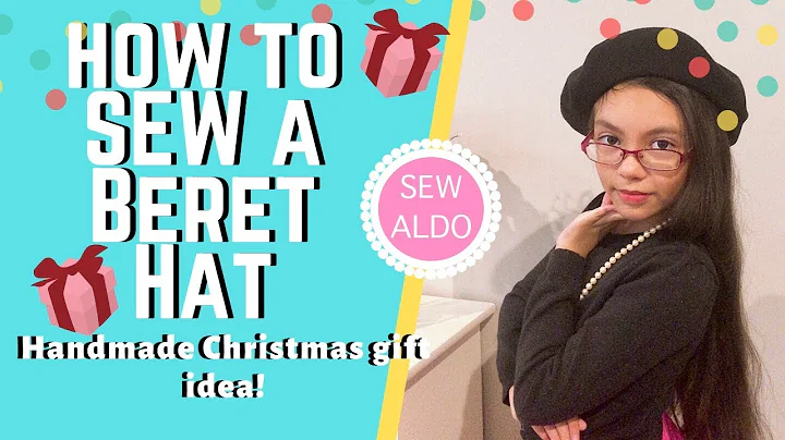 DIY  Beret Hat | Sewing Projects for beginners | Sew Aldo