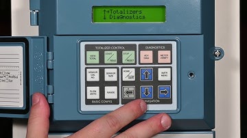 How to Configure the Rosemount™ 8782 Slurry Magnetic Flow Meter Transmitter Using the Local Operator