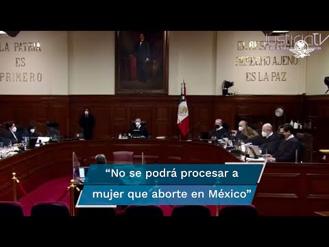 Corte declara inconstitucional la penalización del aborto en México