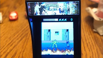Worlds Smallest Teenage Mutant Ninja Turtles Tiny Arcade Review