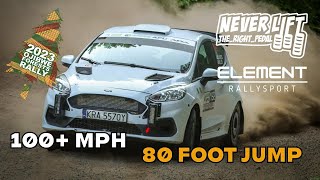 Flatout Onboard Ford Fiesta Rally3 || SS17, Power Stage Ojibwe Forest Rally 2023