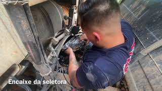 ATENDIMENTO SOS SUBS DO GARFO DA SELETORA DO CÂMBIO I-shift VOLVO FH CLÁSSICO 540