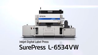 Epson SurePress L-6534VW Digital Label Press | Product Tour