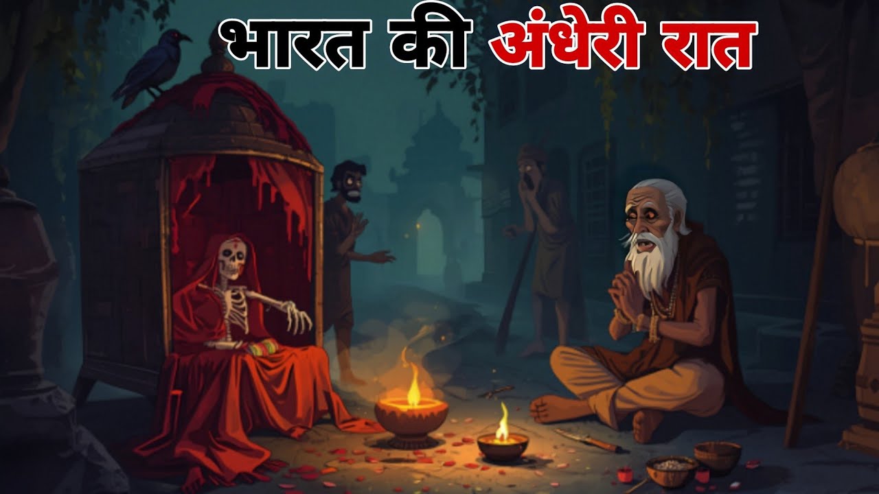 गाँव का भूतिया रास्ता | Hindi Horror Story | Haunted Village | Bhotiya Kahani | Animated Ghost Story