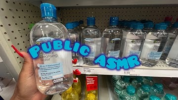 Soft-Spoken Public ASMR at Target | Organizing, Tapping & Lo-Fi Sounds