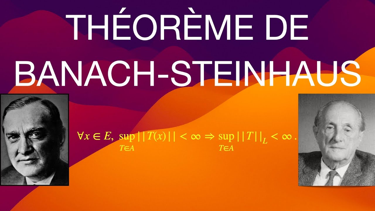 Le théorème de Banach-Steinhaus — Uniformément borné ou rien !