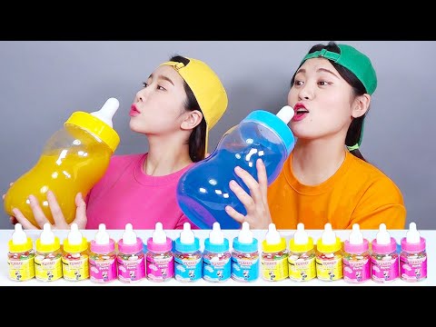 Botol Permen Jeli Mukbang DONA Indonesia