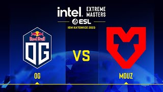 OG vs MOUZ | Карта 3 Mirage | IEM Katowice 2023