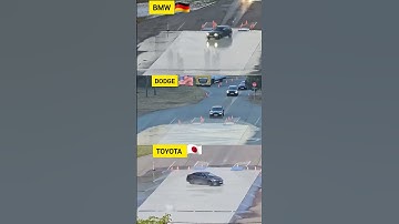 Toyota vs BMW vs Dodge strength and balance test