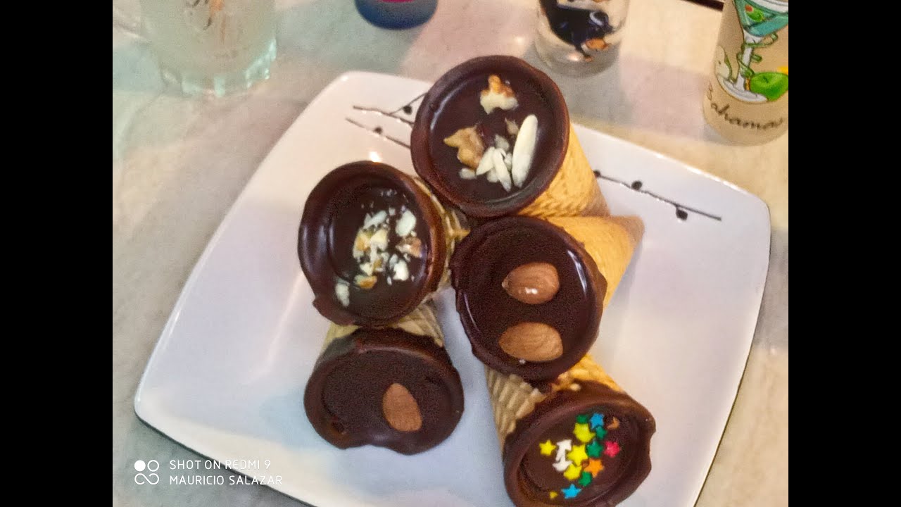 Capitulo 19 - Conos con  Manjar