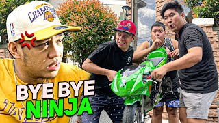 NAKAWIN ang BAGONG NINJA ni VON - BG HOUSE PRANK