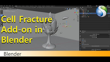 Shatter Effect with Cell Fracture Add-on in Blender 2.83 Tutorial