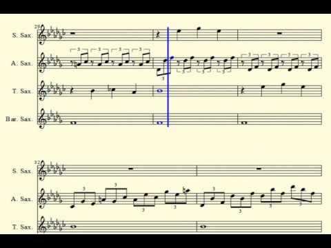 Moonlight Sonata 1st Movement for Sax