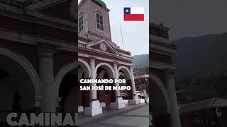 Caminando por la plaza de armas y alrededores en San José de Maipo, Chile 🇨🇱