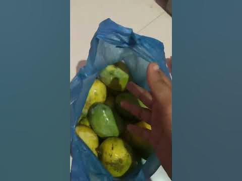 Mango from my garden 💚pedse paka huaa #ppn #shots #food#mangolover ...