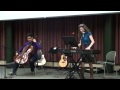 Alicia Greey and Kevin Lucero performing Let it Go from Frozen