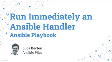 Run Immediately an Ansible Handler - Ansible Playbook