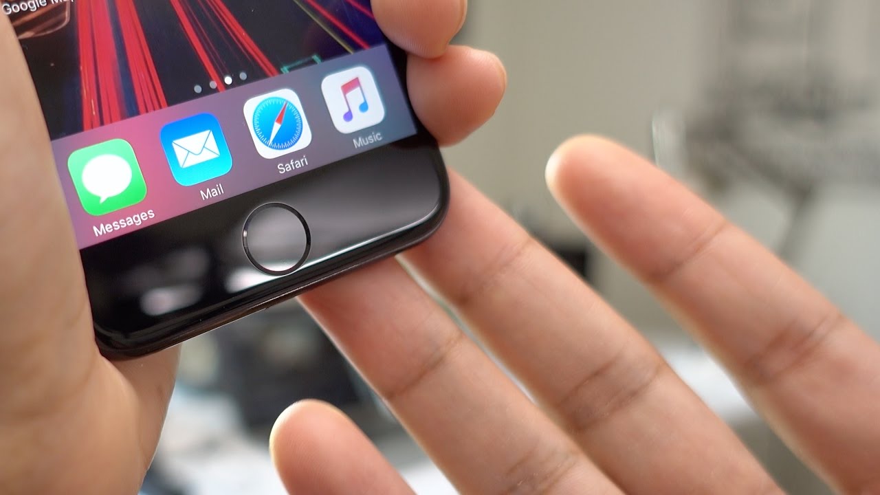 IPhone 7 I Love The New Home Button YouTube