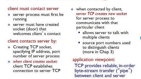 Networking: Unit 2 - The Application Layer - Lesson 14, Sockets
