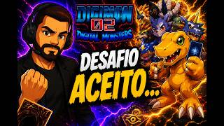 DESAFIO ACEITO… 😤🔥  SEM PERDER! será?... | Mod de Digimon PARTE 1