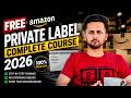 Amazon UAE Private Label Course 2026 🇦🇪 (FREE) | Step-by-Step FBA Guide for Beginners in Dubai