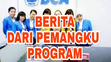 Berita Dari PEMANGKU program dana amanah