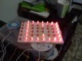 Matriz de Led's PIC16F886, DC4017 y 74HC595