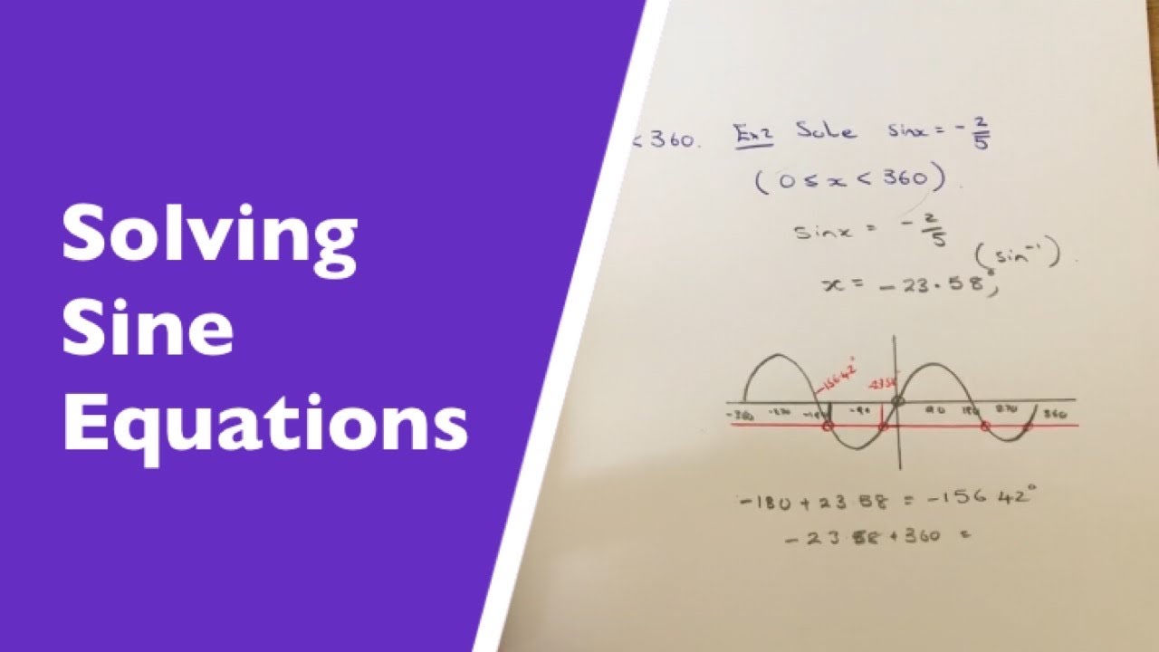 How To Solve A Simple Sine Equation In The Range 0 To 360 Degrees how-to-solve-a-simple-sine-equation-in-the-range-0-to-360-degrees