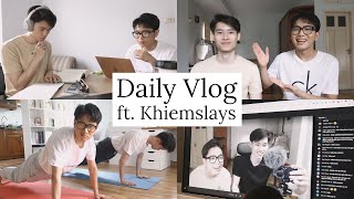 Một ngày làm content cùng @Khiemslays  | Daily Vlog | KIRA