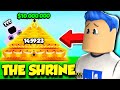So I Bought THE $10M SHRINE In My Restaurant And YOU WON'T BELIEVE WHAT HAPPENENED... (Roblox)
