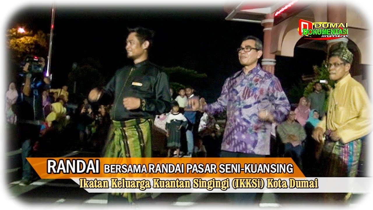 RANDAI-Bupati Kuansing-Ketua IKKSi Dumai- Asisten II dan Warga Dumai asal Kuansing Ikut  ber- RANDAI