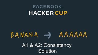 Consistency: Facebook Hacker Cup 2021 Solutions