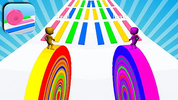 WORLD RECORD in LAYERS ROLLl iOS,Android All Levels Gameplay