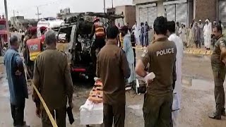 At least seven killed in vehicle gas cylinder blast in Sargodha