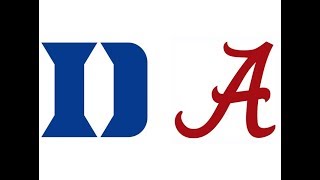 2019 Duke vs #2 Alabama (Highlights)
