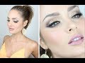 HEAVY GLAM: Glittery Holiday Eyes Makeup Tutorial!