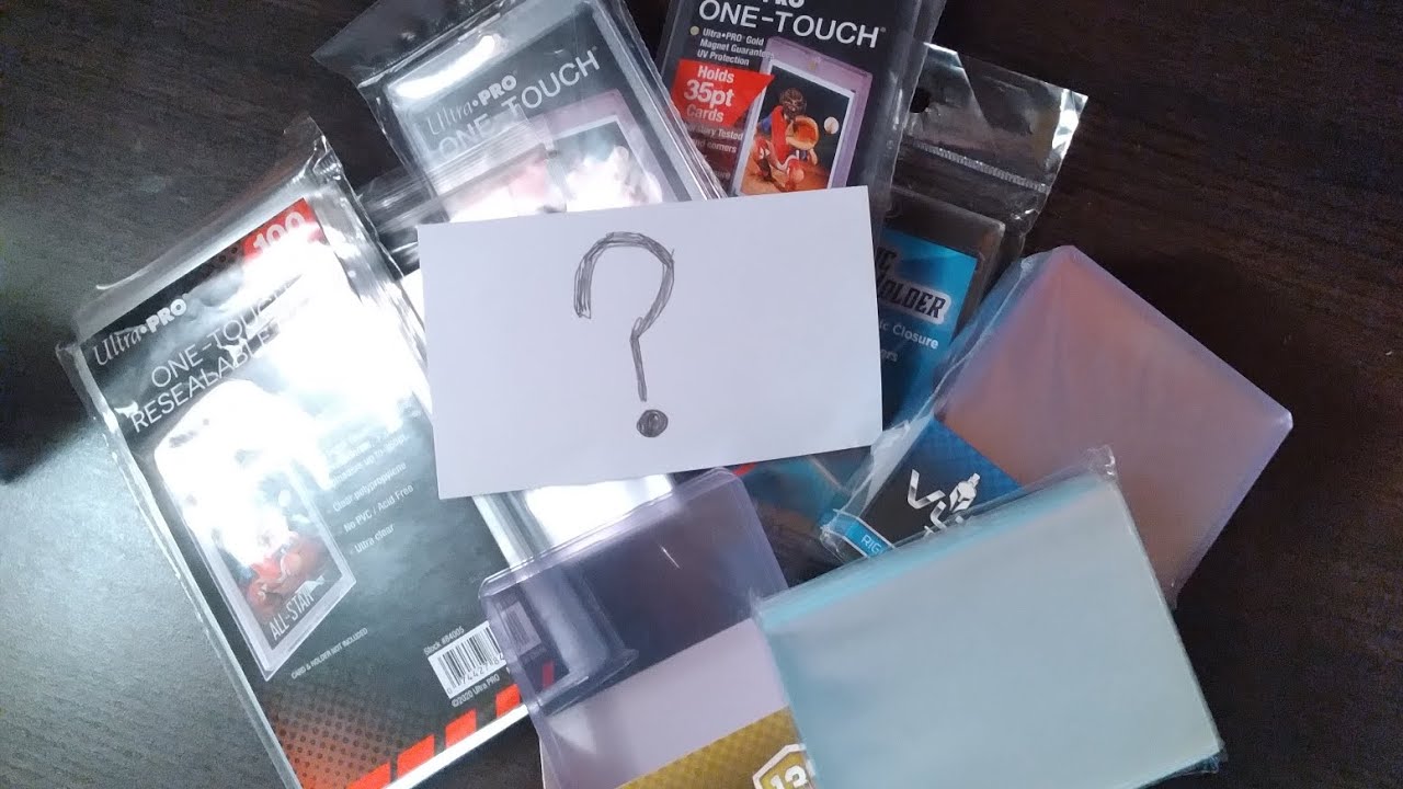 How to protect your sports cards! YouTube