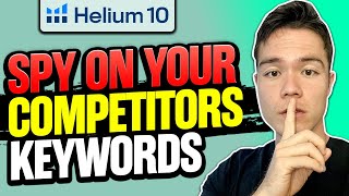 Famous How to Steal Your Competitors Keywords - Helium 10 Keyword Research Tutorial for KDP Profile