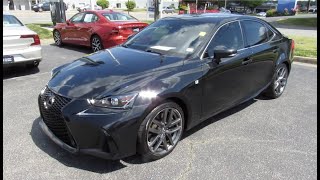 *SOLD* 2018 Lexus IS300 F Sport Walkaround, Start up, Tour and Overview