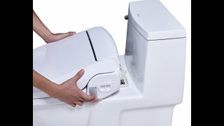 How to install a smart toilet seat | Intelligent bidet seat installiation guide | Best smart toilet